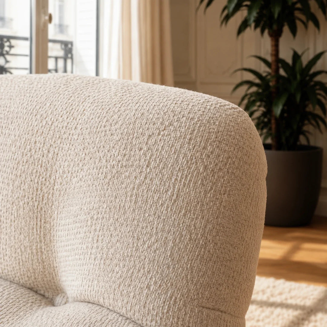 NOMBA – Rocking Chair Cocon XXL Chenille Inclinable