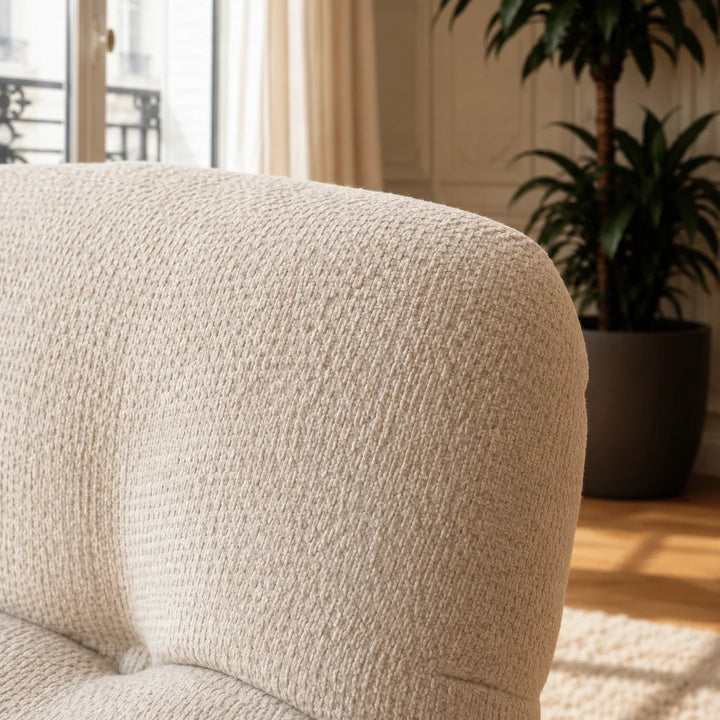 NOMBA – Rocking Chair Cocon XXL Chenille Inclinable