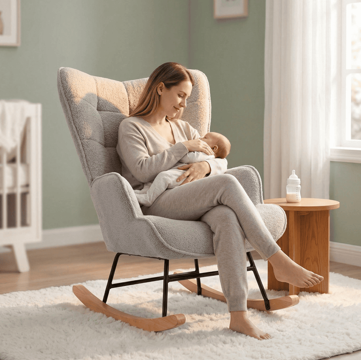 NIBELLA – Rocking Chair Teddy Ultra Doux