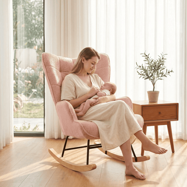 NIBELLA – Rocking Chair Teddy Ultra Doux
