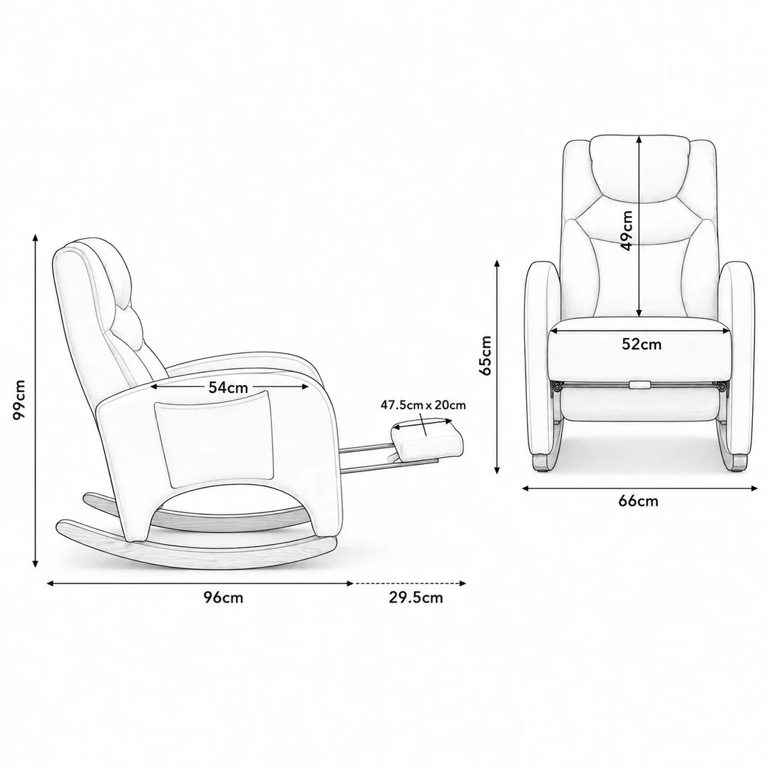 ONELA – Rocking Chair Teddy Allaitement