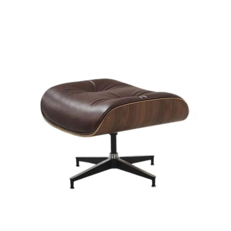 Fauteuil Relax en Cuir Véritable  marron