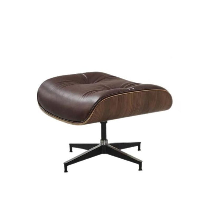 Fauteuil Relax en Cuir Véritable  marron