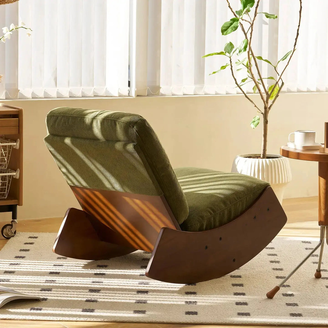 KALEO CHAIR – Rocking Chair Rétro Velours