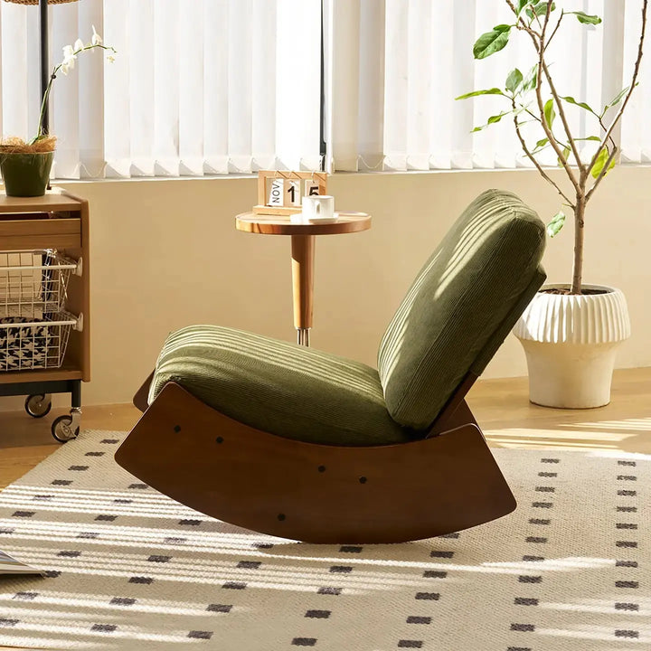 KALEO CHAIR – Rocking Chair Rétro Velours