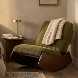 KALEO CHAIR – Rocking Chair Rétro Velours