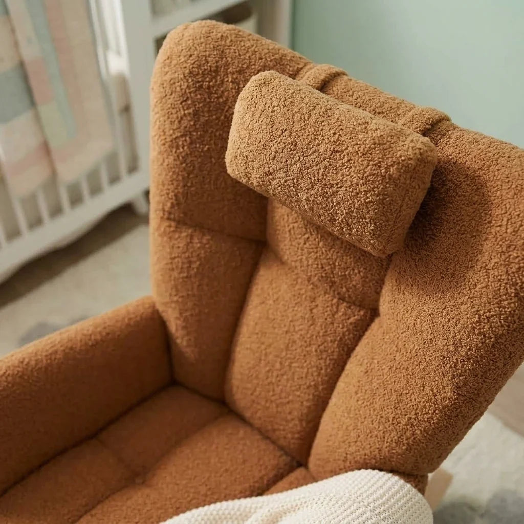 RAVKA - Rocking Chair Teddy Confortable