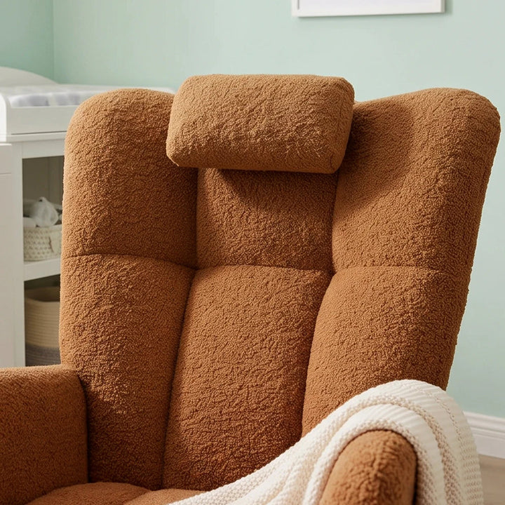 RAVKA - Rocking Chair Teddy Confortable