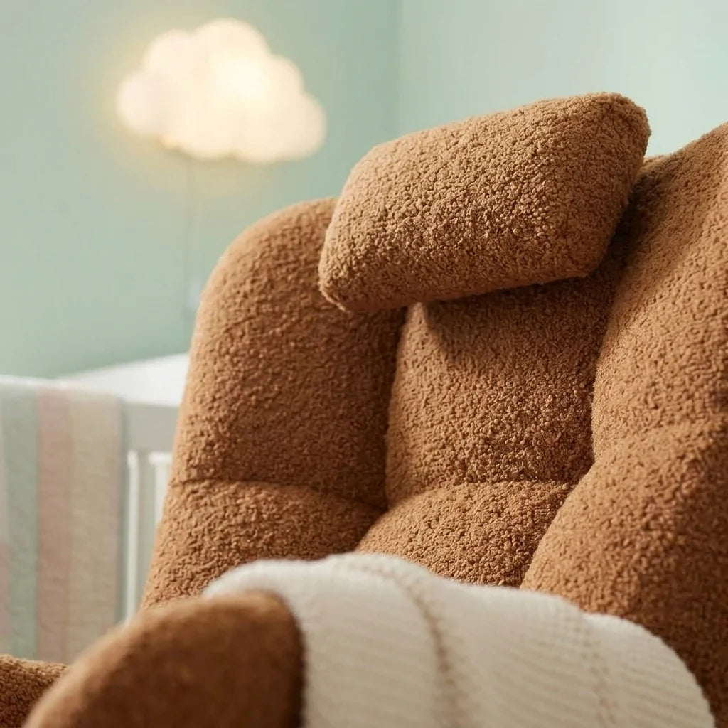 RAVKA - Rocking Chair Teddy Confortable
