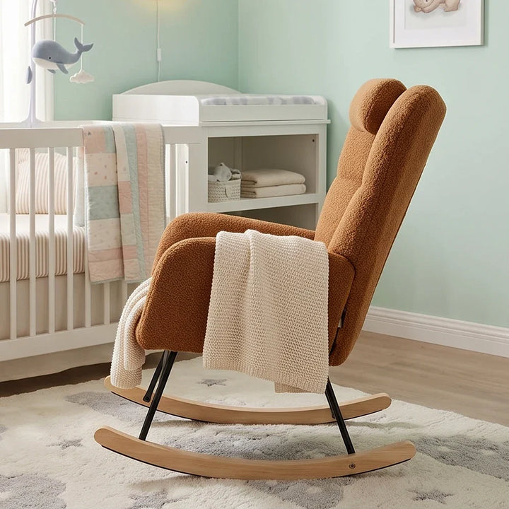 RAVKA - Rocking Chair Teddy Confortable